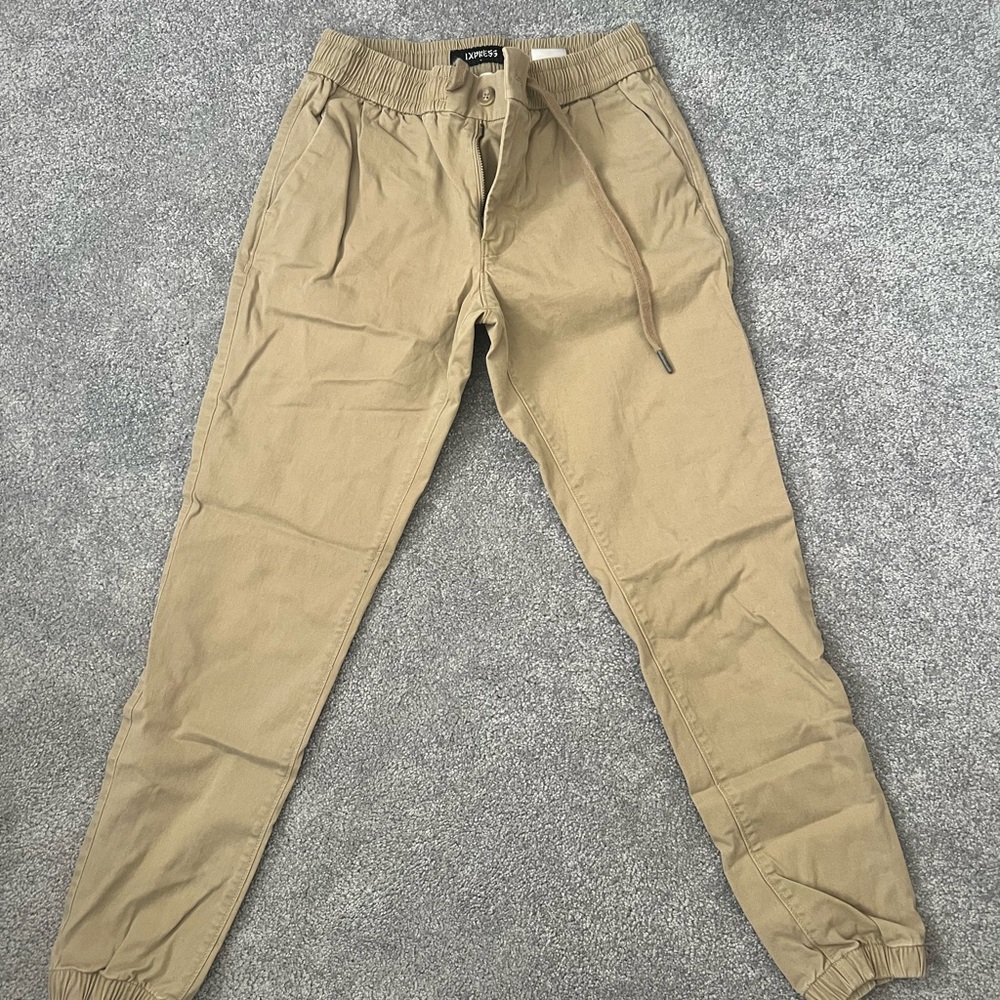 Women’s Tan Jogger Pants